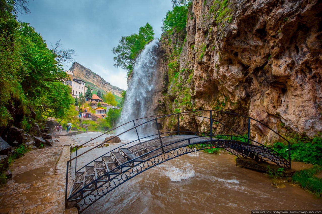 Медовые водопады в Карачаево Черкесии